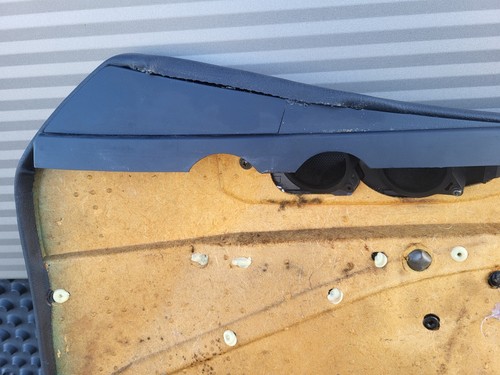 BMW Z3 Tür Verkleidung Leder Schwarz LINKS + Griff + Chrom Leiste Airbag-Klappe – Bild 16