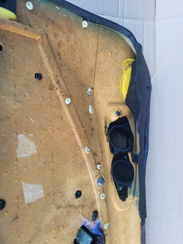 BMW Z3 Tür Verkleidung Leder Schwarz LINKS + Griff + Chrom Leiste Airbag-Klappe – Bild 17