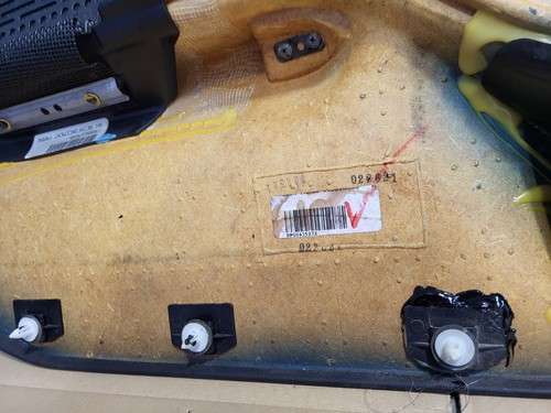 BMW Z3 Tür Verkleidung Leder Schwarz RECHTS + Griff + Chrom Leiste Airbag-Klappe – Bild 14