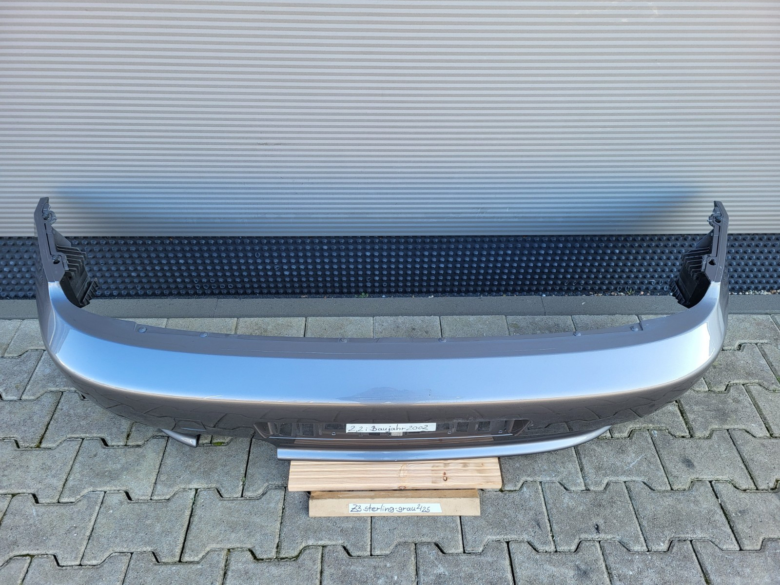 BMW Z3 Facelift Heckstoßstange Stoßfänger HINTEN Heckschürze Grau ABHOLUNG – Bild 2