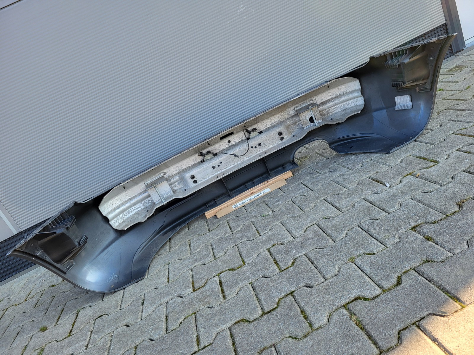 BMW Z3 Facelift Heckstoßstange Stoßfänger HINTEN Heckschürze Grau ABHOLUNG – Bild 9