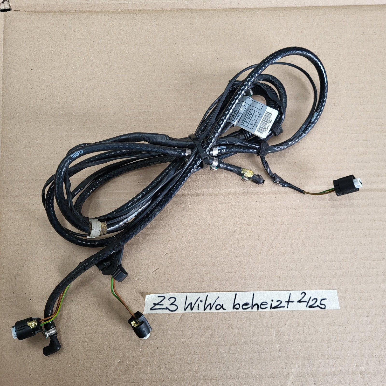 BMW Z3 Roadster Coupe Wischwasser Leitung Schlauch  Kabel Stecker Beheizte Düsen – Bild 1