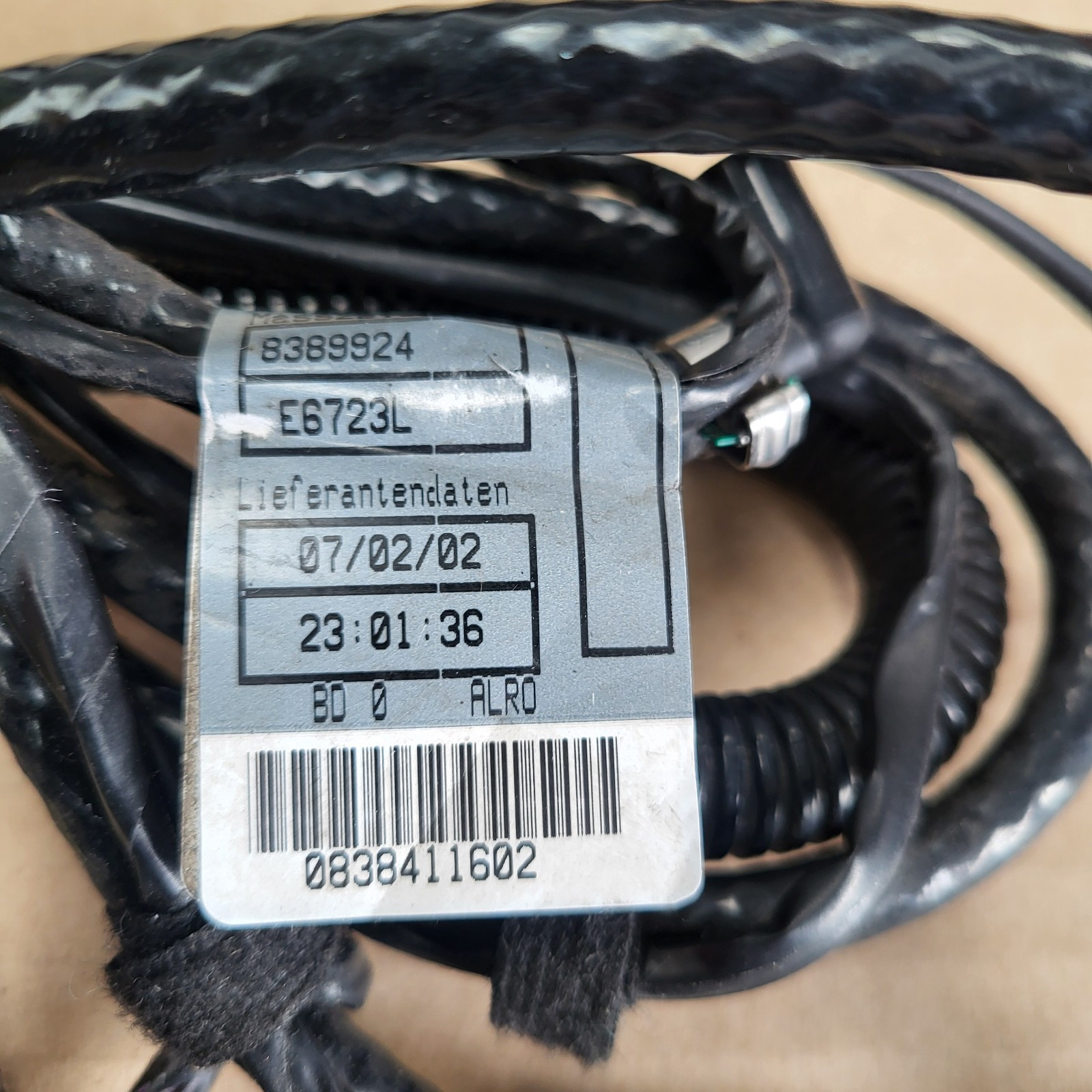 BMW Z3 Roadster Coupe Wischwasser Leitung Schlauch  Kabel Stecker Beheizte Düsen – Bild 2