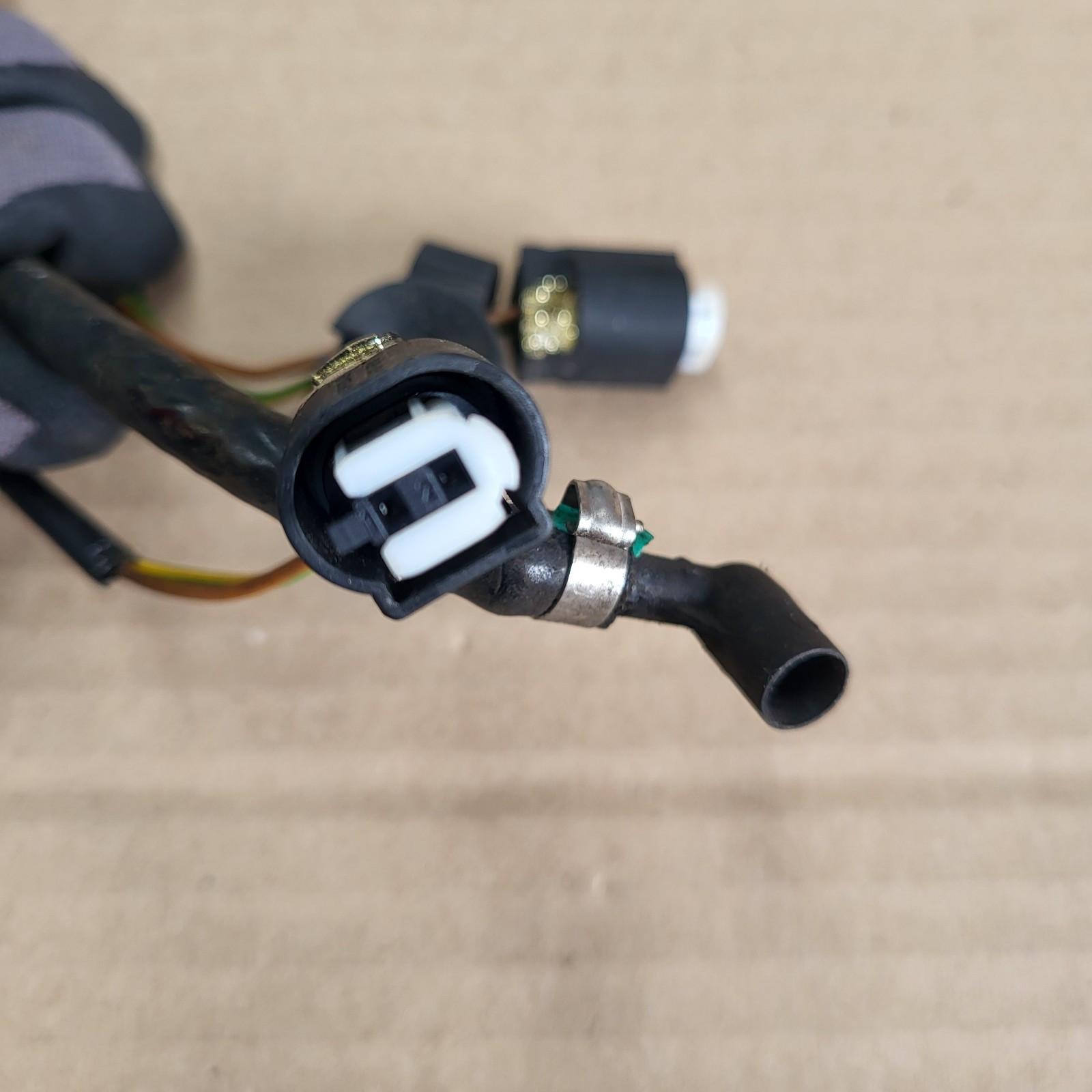 BMW Z3 Roadster Coupe Wischwasser Leitung Schlauch  Kabel Stecker Beheizte Düsen – Bild 3