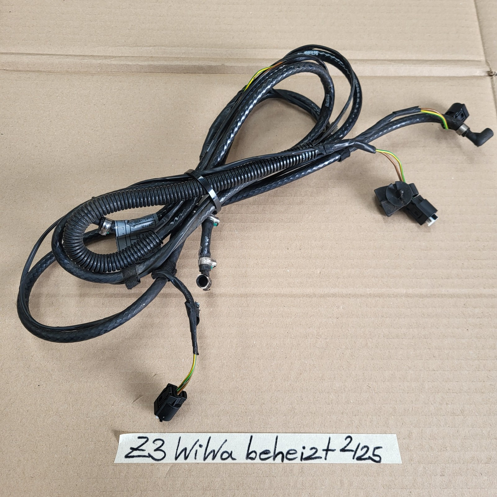 BMW Z3 Roadster Coupe Wischwasser Leitung Schlauch  Kabel Stecker Beheizte Düsen – Bild 4