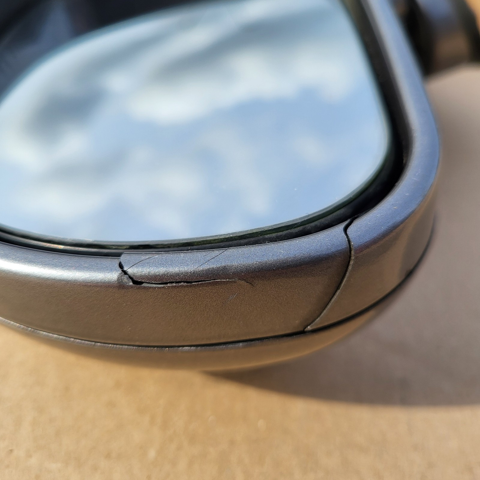 BMW Z3 Roadster Coupe Seiten Außen Spiegel LINKS sterling Grau Metallic RHD – Bild 9