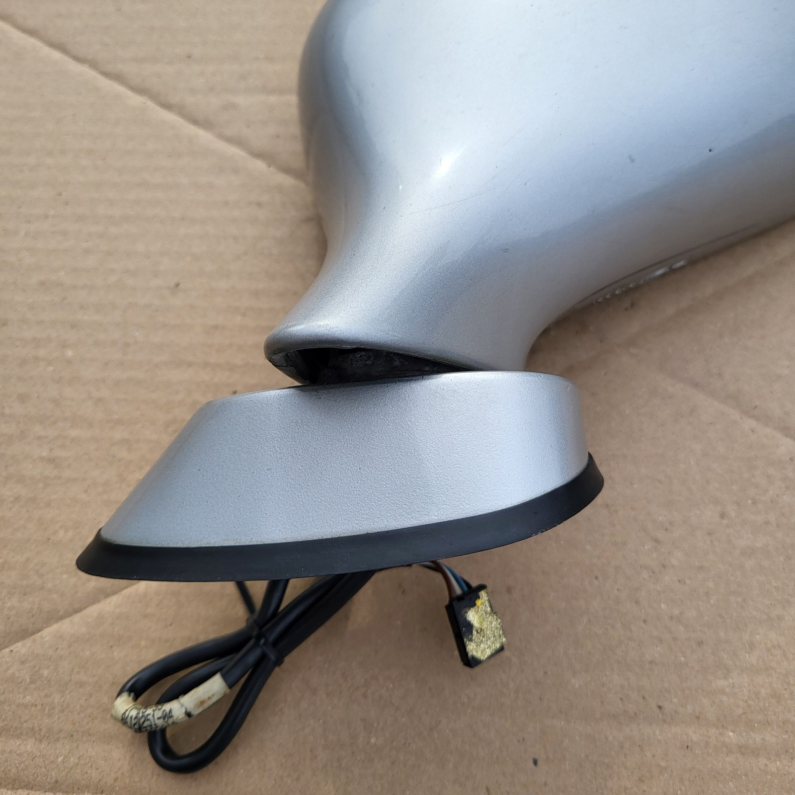 BMW Z3 Roadster Seiten Außen Spiegel Glas + Motor LINKS Titan Silber Metallic – Bild 10