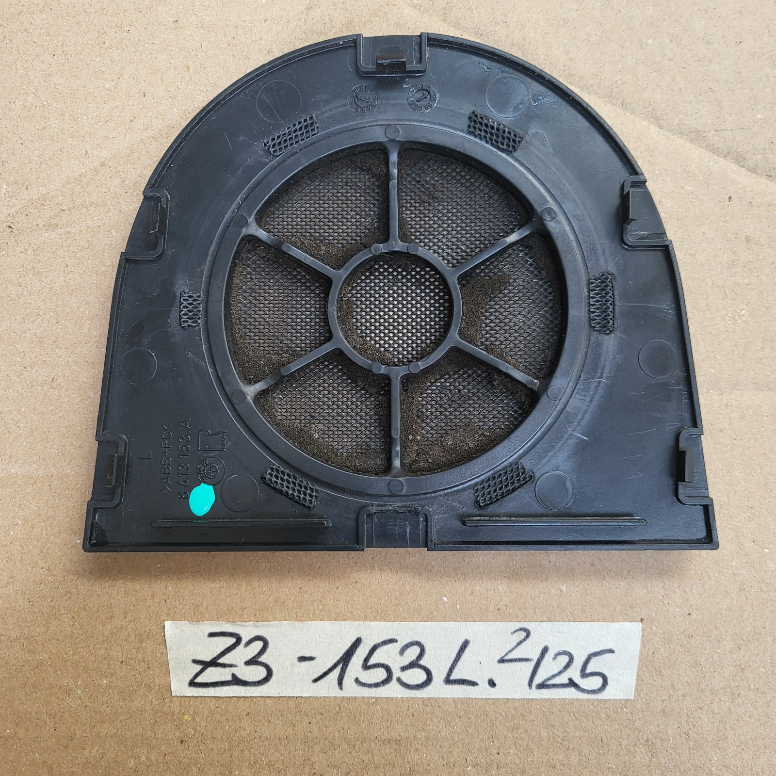 BMW Z3  Lautsprecher Gitter Verkleidung Abdeckung Blende 8413153 LINKS Schwarz – Bild 2