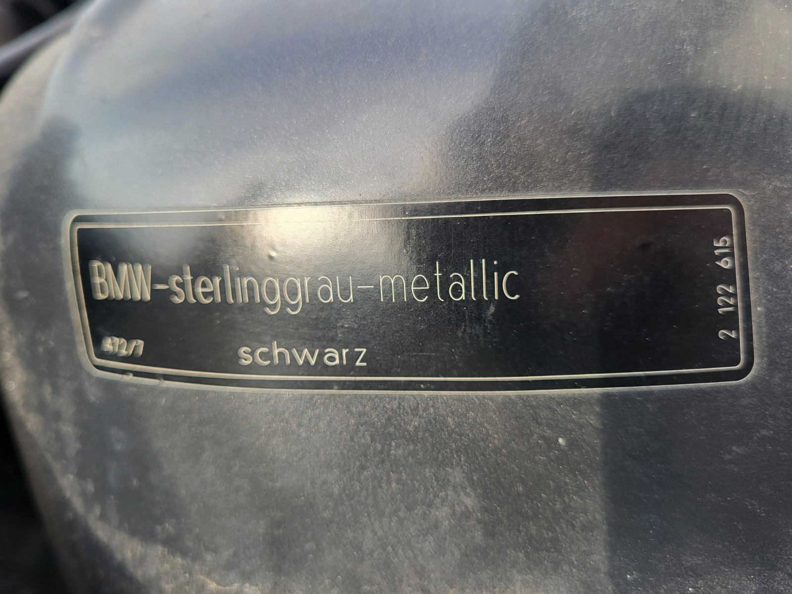 BMW Z3 Roadster Kotflügel Seitenwand  VORNE RECHTS sterling Grau Metallic – Bild 7