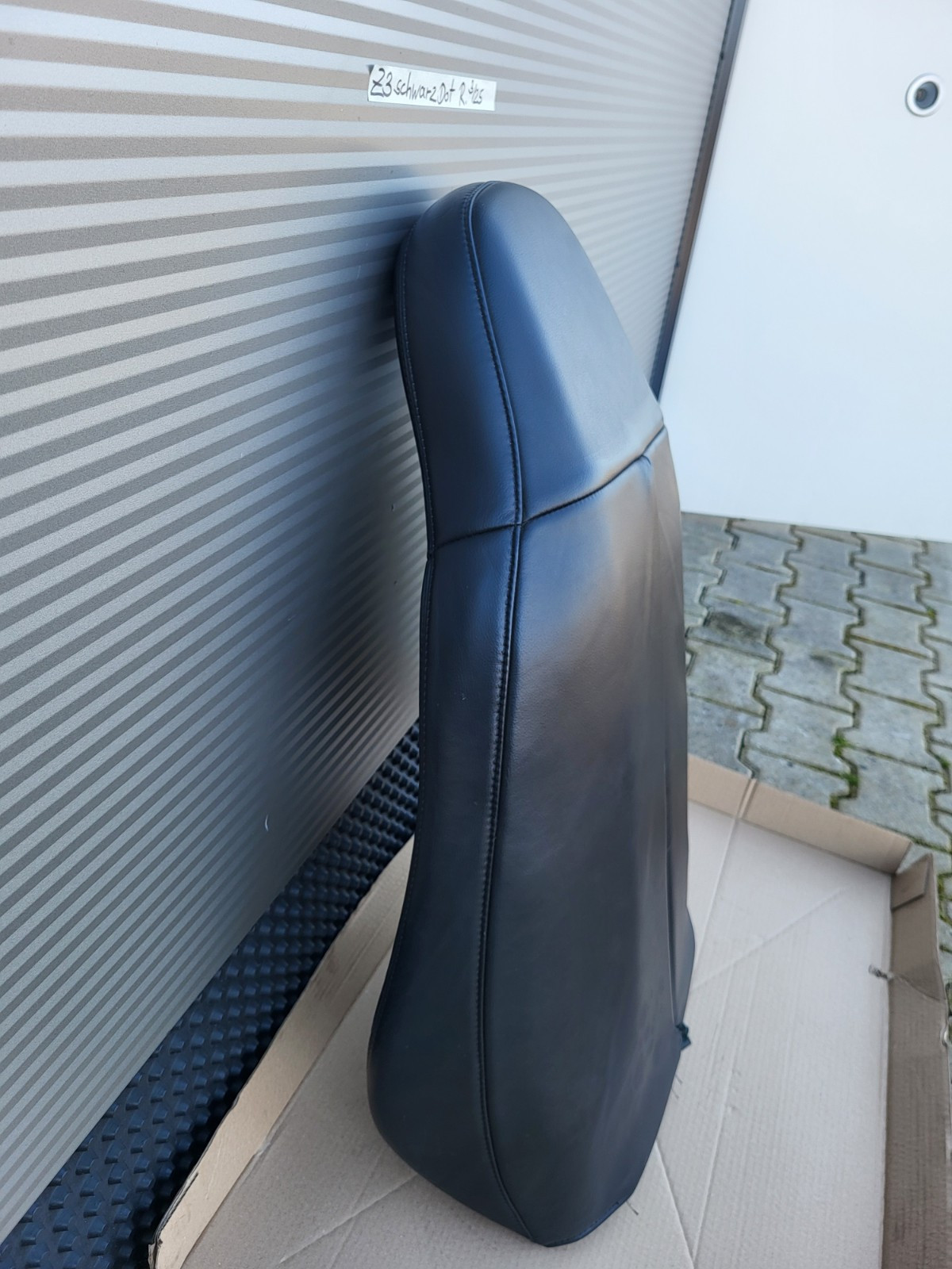 BMW Z3 Roadster Beifahrer Sitz Oberteil Lehne Leder schwarz Rückenlehne Point – Bild 10