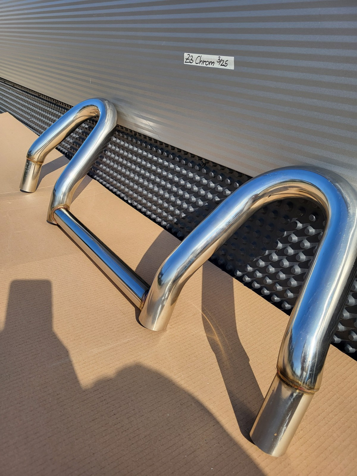 BMW Z3 Roadster Überrollbügel Chrom Überroll Schutz Bügel Edelstahl  Poliert – Bild 10