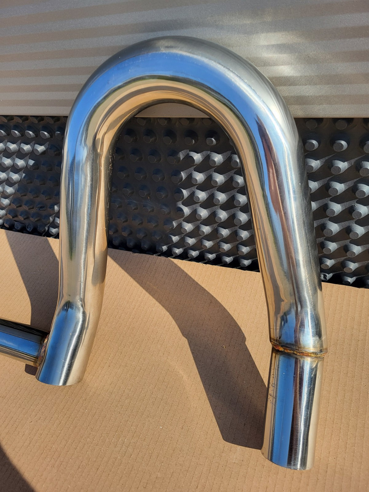 BMW Z3 Roadster Überrollbügel Chrom Überroll Schutz Bügel Edelstahl  Poliert – Bild 4