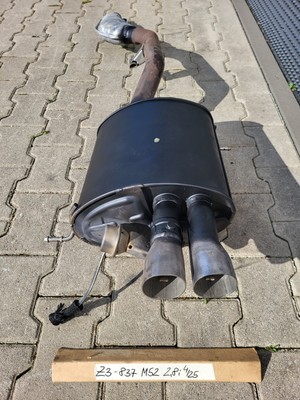 BMW Z3 Auspuff Endtopf 2,8 Liter M52 Mittel + End Schalldämpfer 1437837 ABHOLUNG – Bild 2