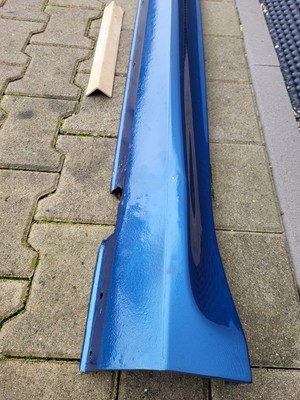 Schweller BMW Z3 Roadster Seiten Außen Schweller Leiste LINKS Blau  ABHOLUNG – Bild 6