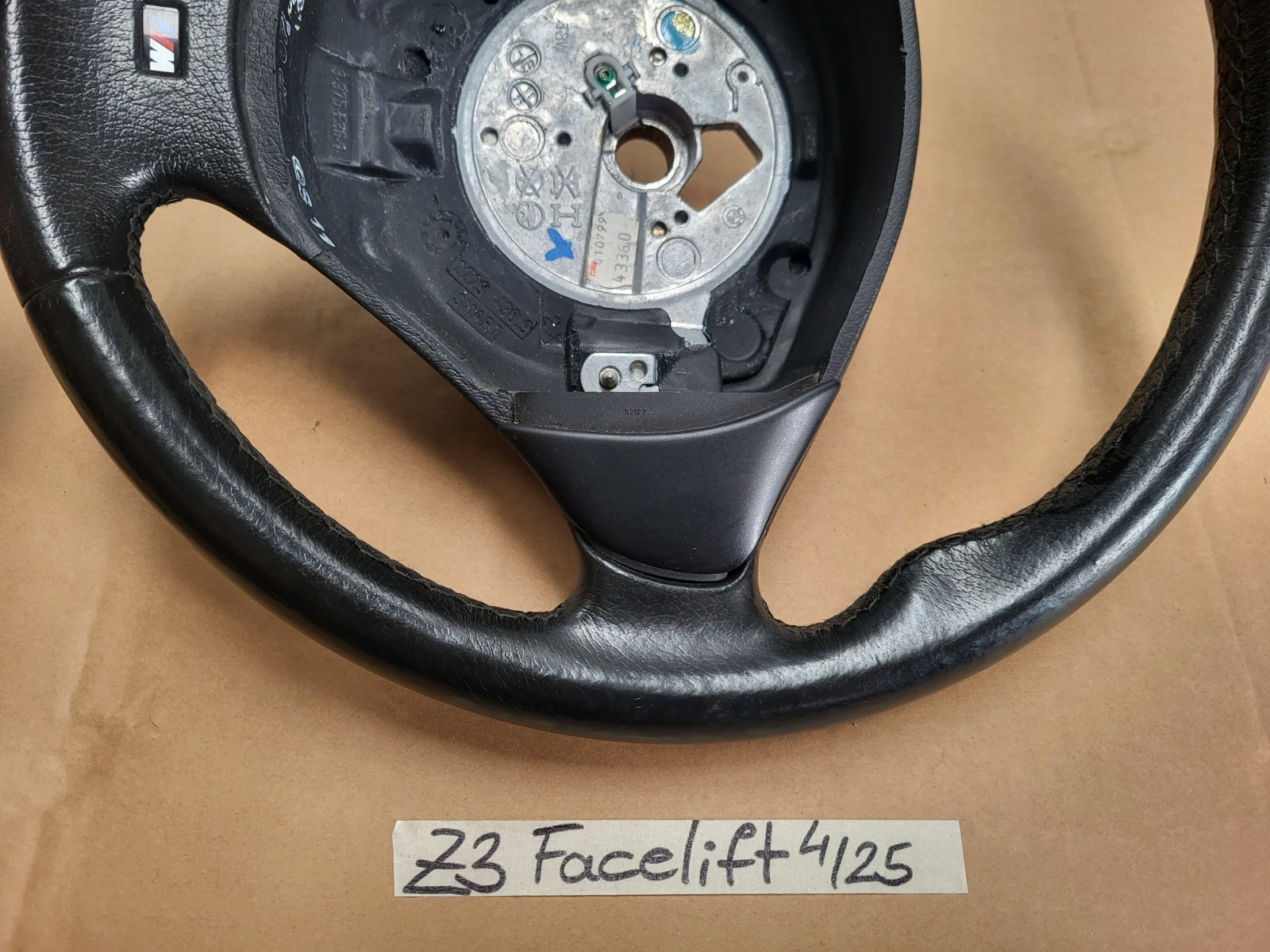 BMW Z3 Facelift Lenkrad Leder Lenker M Sportlenkrad 2228230  Fahrer-Airbag-Modul – Bild 10