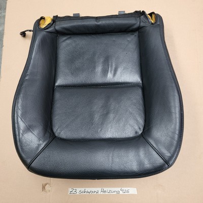 BMW Z3 Roadster Fahrer Sitz Kissen Unterteil Leder schwarz black Sitz Heizung – Bild 1