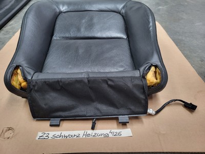 BMW Z3 Roadster Fahrer Sitz Kissen Unterteil Leder schwarz black Sitz Heizung – Bild 4