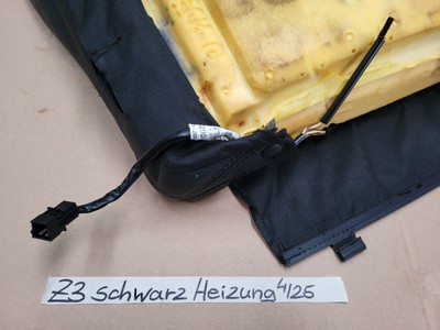 BMW Z3 Roadster Fahrer Sitz Kissen Unterteil Leder schwarz black Sitz Heizung – Bild 8