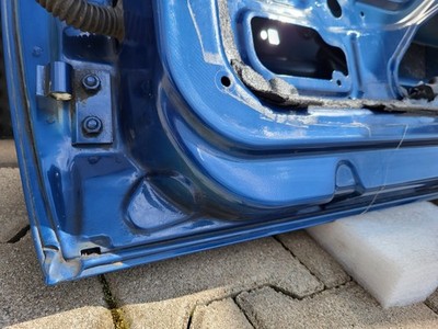 BMW Z3 Roadster Beifahrer Tür RECHTS Blau Topas Blau Kratzer Dellen ABHOLUNG – Bild 10