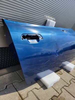 BMW Z3 Roadster Beifahrer Tür RECHTS Blau Topas Blau Kratzer Dellen ABHOLUNG – Bild 3