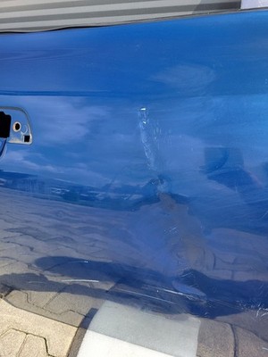 BMW Z3 Roadster Beifahrer Tür RECHTS Blau Topas Blau Kratzer Dellen ABHOLUNG – Bild 6