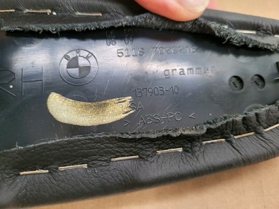 BMW Z4 E85 E86 Mittelkonsole Verkleidung Leder Blende Kniepad rechts + links – Bild 6