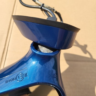 BMW Z3 Roadster Seiten Außen Spiegel Gehäuse Glas Motor RECHTS Topas Blau