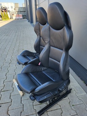 Sitze BMW Z4 E85 Fahrer + Beifahrer Sport Sitz Leder ohne Sitzheizung  ABHOLUNG – Bild 4