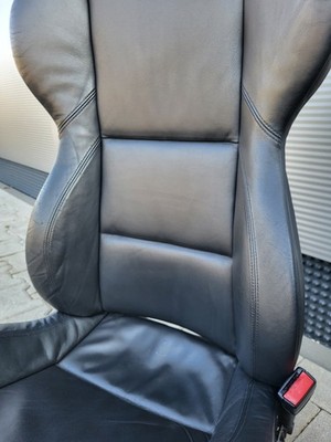 Sitze BMW Z4 E85 Fahrer + Beifahrer Sport Sitz Leder ohne Sitzheizung  ABHOLUNG – Bild 8