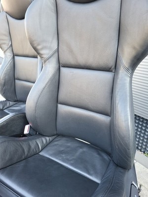 Sitze BMW Z4 E85 Fahrer + Beifahrer Sport Sitz Leder ohne Sitzheizung  ABHOLUNG – Bild 9