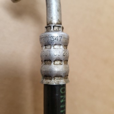 BMW E38 Klimaleitung Druckleitung vom Klima Kondensator zum Trockner 8390347 – Bild 4