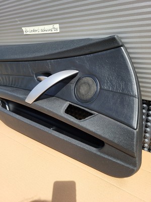 Türverkleidung BMW Z4 E85 Türtafel Fahrer Seite LINKS Leder Oregon Schwarz Black – Bild 2