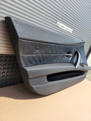 Türverkleidung BMW Z4 E85 Türtafel Fahrer Seite LINKS Leder Oregon Schwarz Black – Bild 3