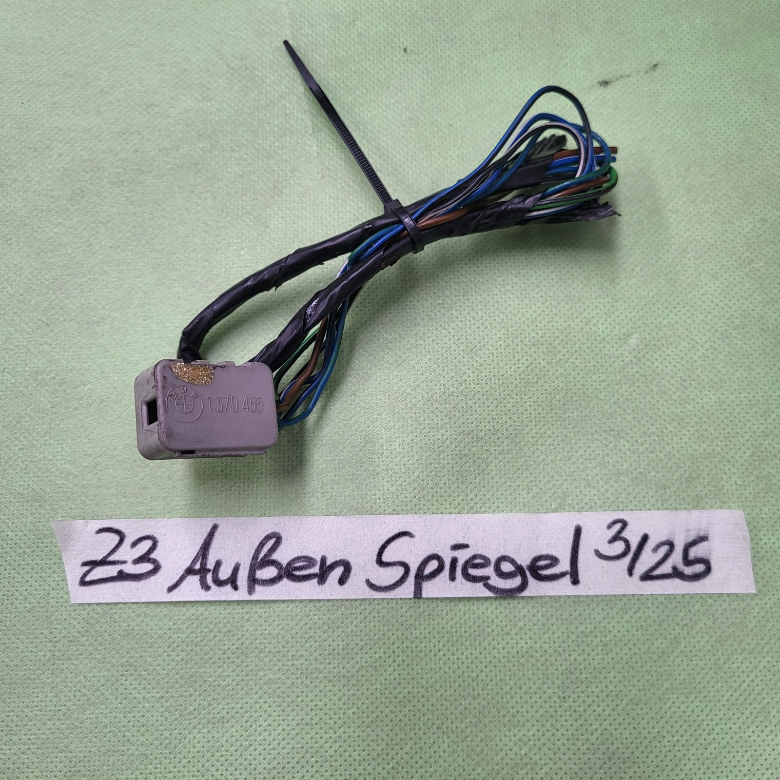 BMW Z3 Roadster Spiegel Schalter  Gegen Stecker mit Kabel Stück – Bild 1