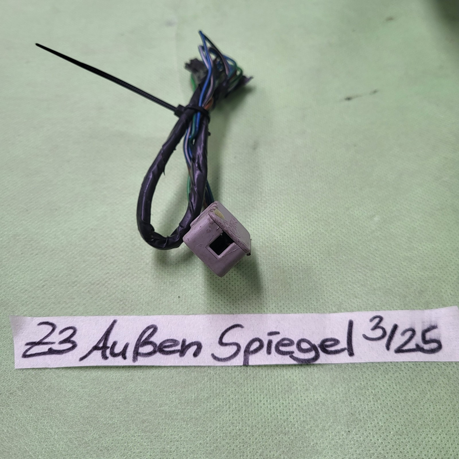 BMW Z3 Roadster Spiegel Schalter  Gegen Stecker mit Kabel Stück – Bild 4