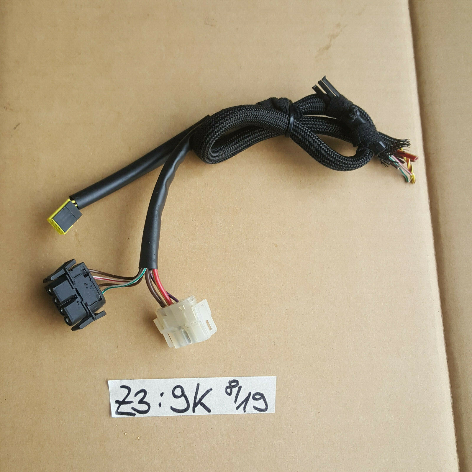 BMW E36 Z3 Sitz Stecker Anschluss Kabel abgeschnitten 9 Einzel Kabel – Bild 1