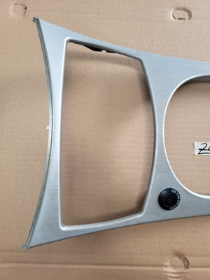 BMW Z4 E85 E86 Mittelkonsole Alu Verkleidung Aluminium Blende Kratzer  6961779 – Bild 2