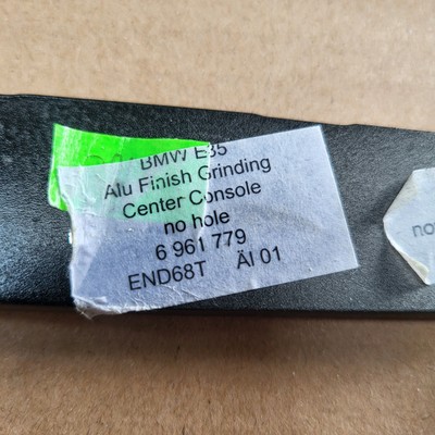 BMW Z4 E85 E86 Mittelkonsole Alu Verkleidung Aluminium Blende Kratzer  6961779 – Bild 8