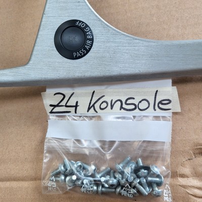BMW Z4 E85 E86 Mittelkonsole Alu Verkleidung Aluminium Blende Kratzer  6961779 – Bild 9