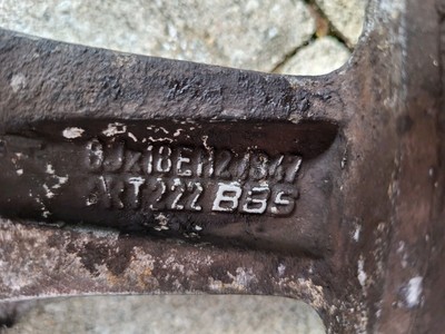 BMW Z4 E85 E86 E46 E63 BBS Alufelge 2-teilig 8 J x 18 Zoll 6758194 ABHOLUNG – Bild 6