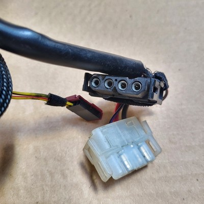 BMW Z3 Roadster  Sitz Stecker Anschluss Kabel abgeschnitten 9 Einzel Kabel – Bild 3