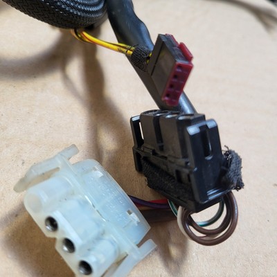 BMW Z3 Roadster  Sitz Stecker Anschluss Kabel abgeschnitten 9 Einzel Kabel – Bild 5