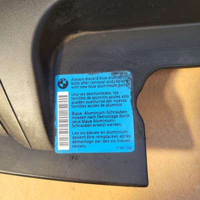 BMW Z4 E85 Verkleidung  Schlossträger Oben Kühler Motor Abdeckung  7162123 – Bild 3