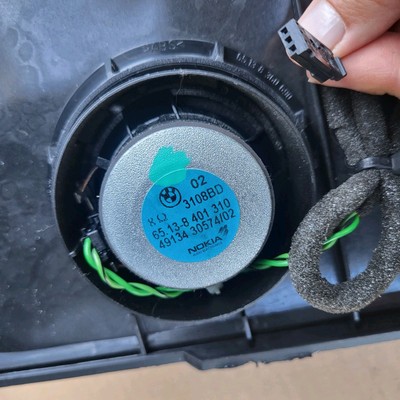 BMW Z3 Roadster Staufach Seiten Verkleidung R+L + Lautsprecher 8401310 + Gitter – Bild 11