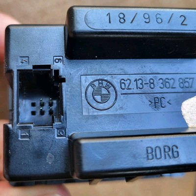 BMW E36 + Z3 Roadster Digital Uhr  Mittelkonsole BC Bordcomputer klein  8362857 – Bild 5