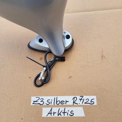 BMW Z3 Roadster Seiten Außen Spiegel Glas + Motor RECHTS Arktis Silber Metallic – Bild 10