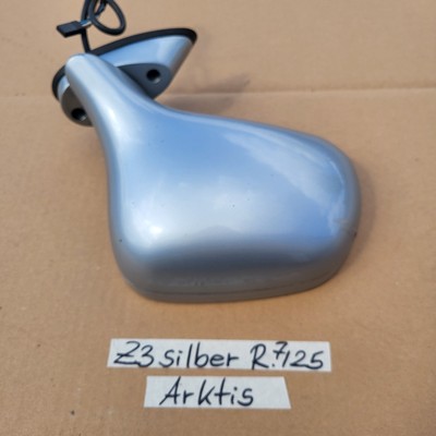 BMW Z3 Roadster Seiten Außen Spiegel Glas + Motor RECHTS Arktis Silber Metallic – Bild 3