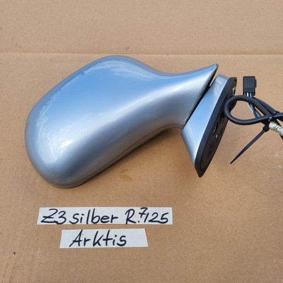 BMW Z3 Roadster Seiten Außen Spiegel Glas + Motor RECHTS Arktis Silber Metallic – Bild 4