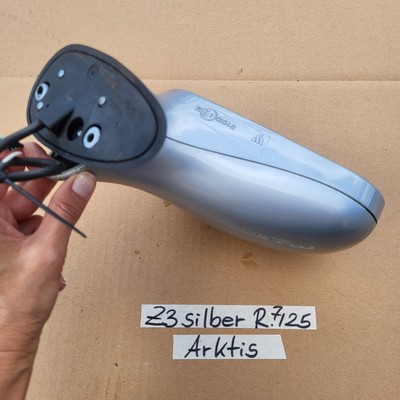 BMW Z3 Roadster Seiten Außen Spiegel Glas + Motor RECHTS Arktis Silber Metallic – Bild 5