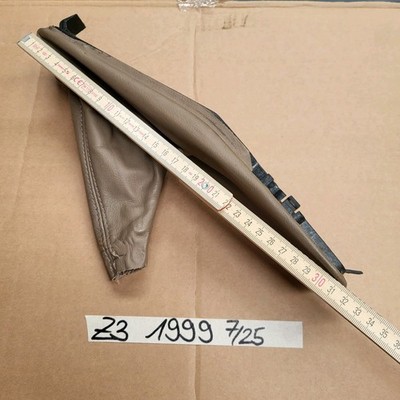 BMW Z3 Roadster Abdeckung für Handbremshebel Leder Sack Handbremse RHD Beige – Bild 2